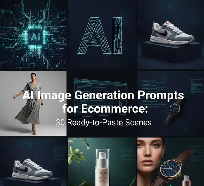 : AI Image Generation Prompts for Ecommerce (Gemini) – 30 Ready-to-Paste Scenes