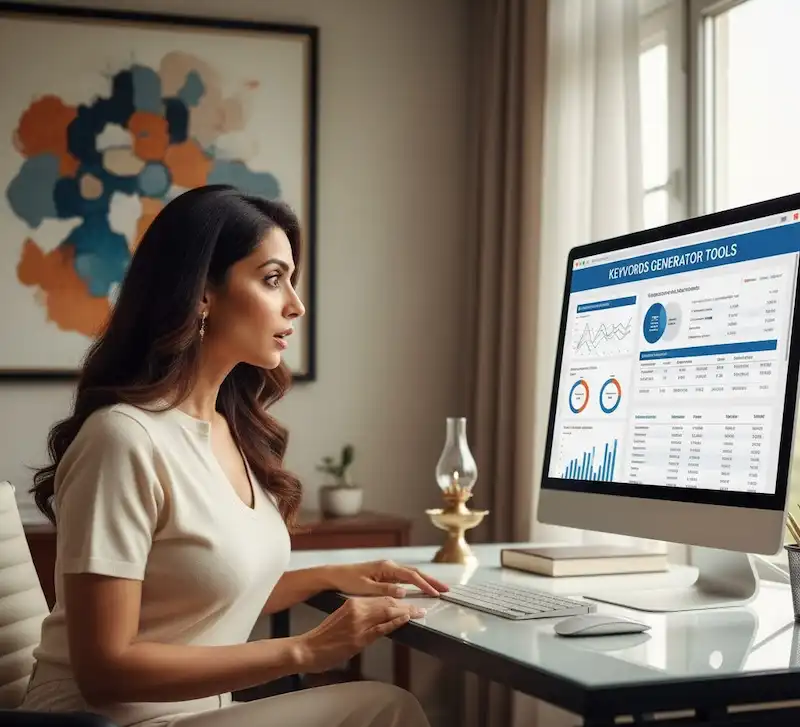 Keywords Generator tool is being used by women