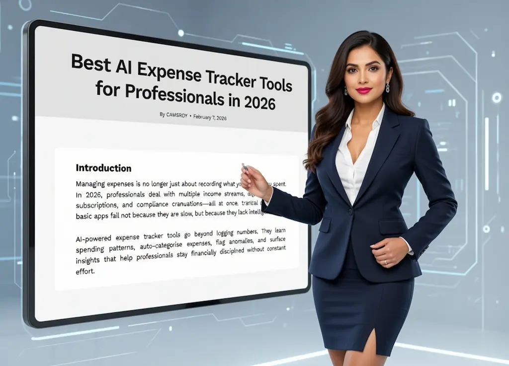 Best AI expense tracker tools for professionals in 2026 explained with key features and benefits