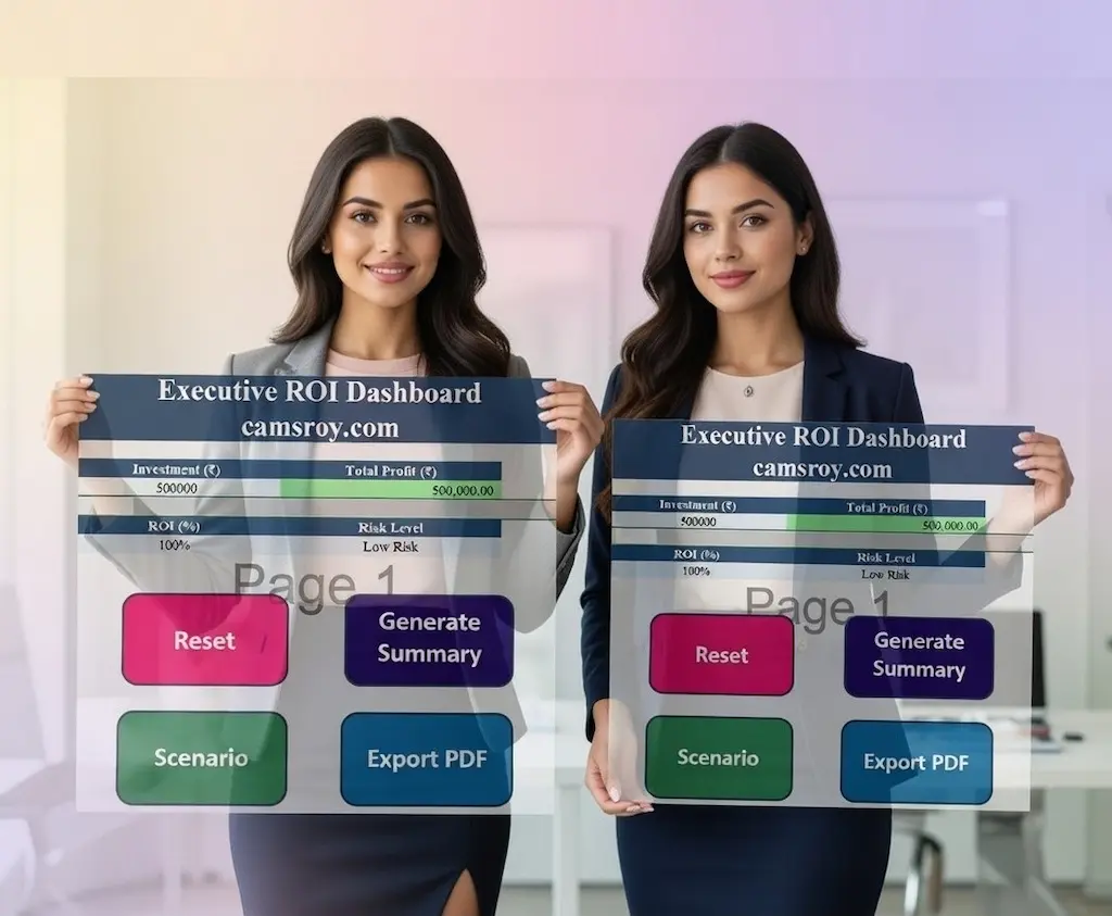 ROI Excel Template – AI-Assisted Financial Model 7 free roi excel template download 1