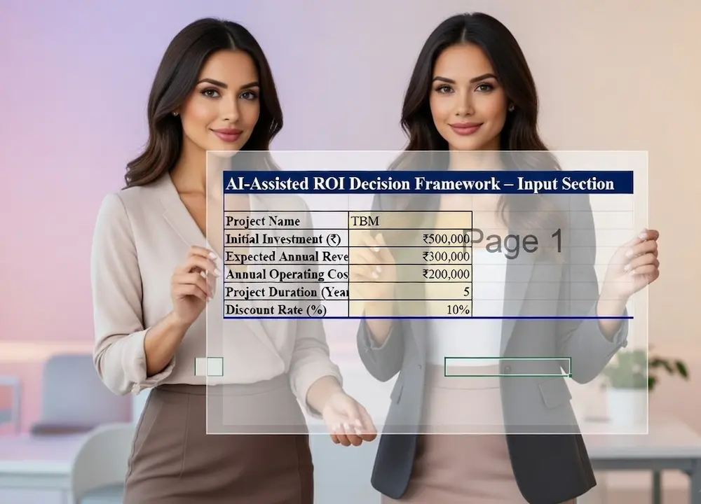 ROI Excel Template – AI-Assisted Financial Model 3 how to use roi excel template