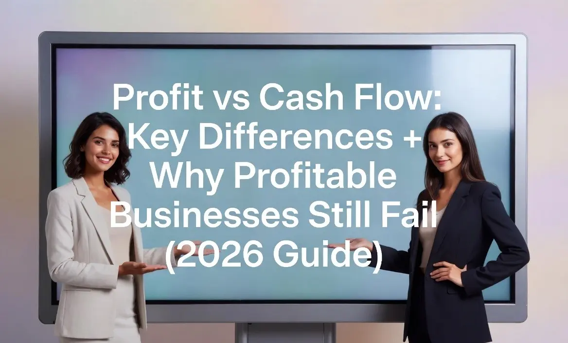 profit vs cash flow key differences and why profitable businesses fail with AI insights