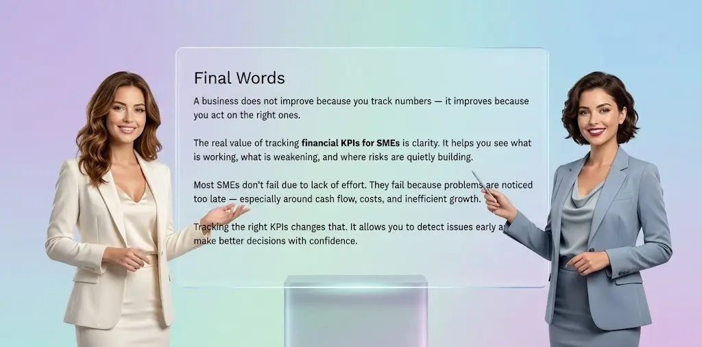 financial KPIs for SMEs final insights and key takeaways section