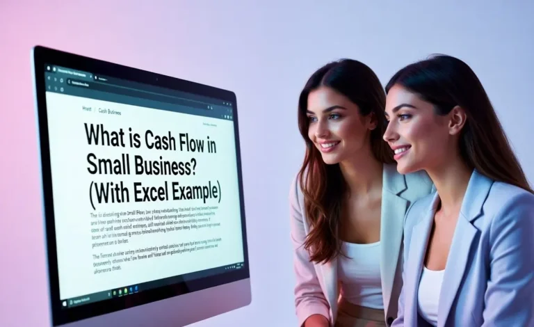 Profit but No Cash? Understanding Cash Flow in Small Business (With Example)