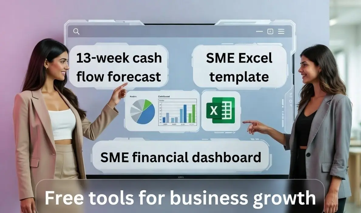 Download Finance Excel Templates with AI Prompts for ROI, Cash Flow & Budget Planning 5 free cash flow excel template