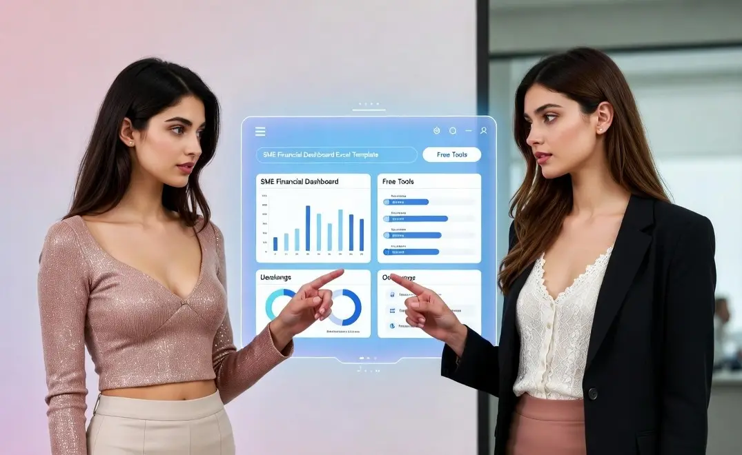 Download Finance Excel Templates with AI Prompts for ROI, Cash Flow & Budget Planning 3 free financial dashboard excel template sme