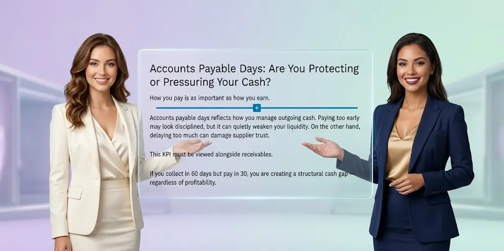accounts payable days financial KPI for SMEs explained with example