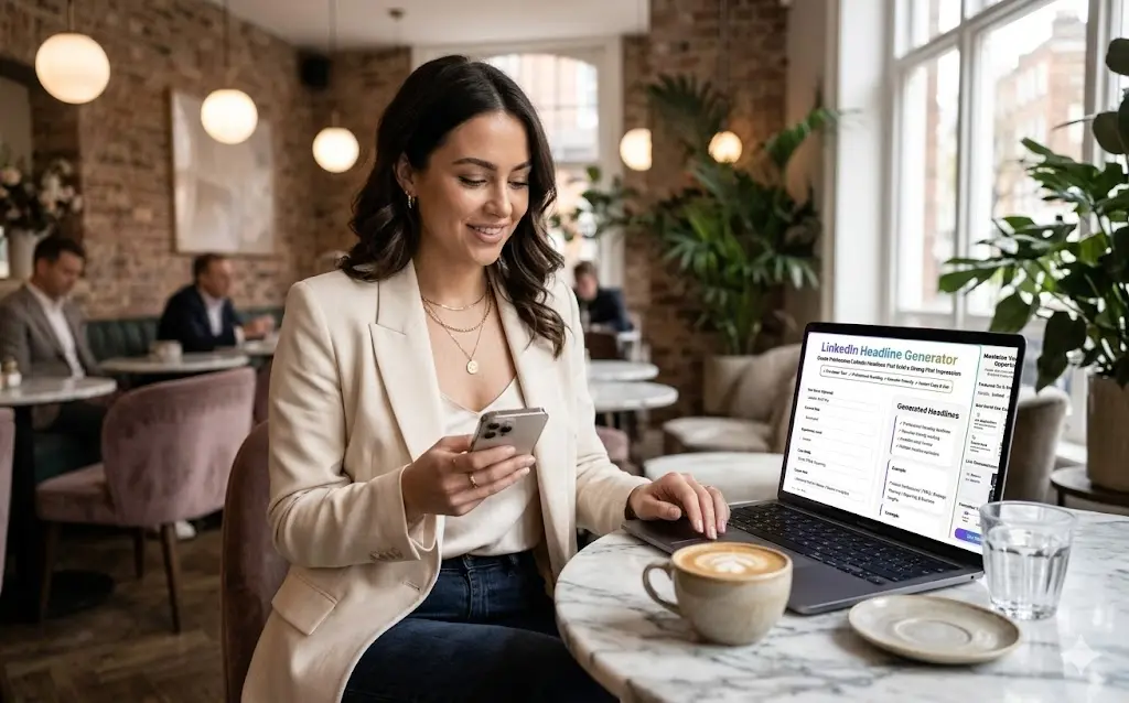 create professional linkedin headlines with tools