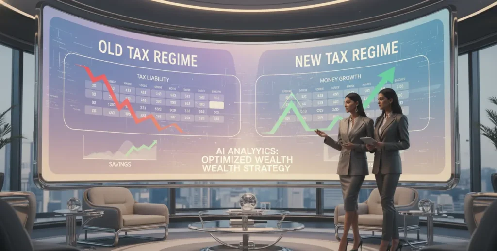 how to use ai for old vs new tax regime comparison in india