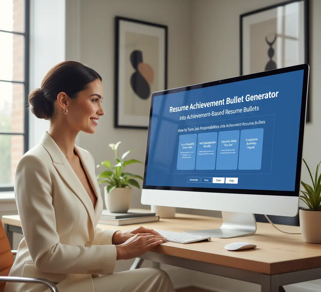 Resume Achievement Bullet Generator 2 achievement based resume bullets