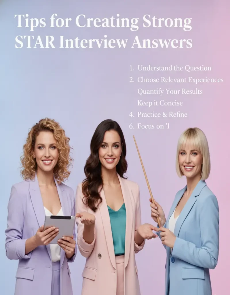 practical tips for star interview answer