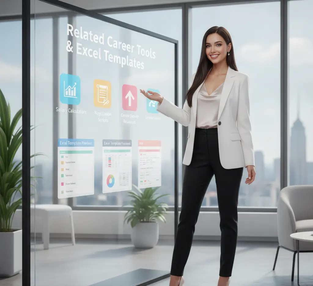 related career tools excel templates salary negotiation