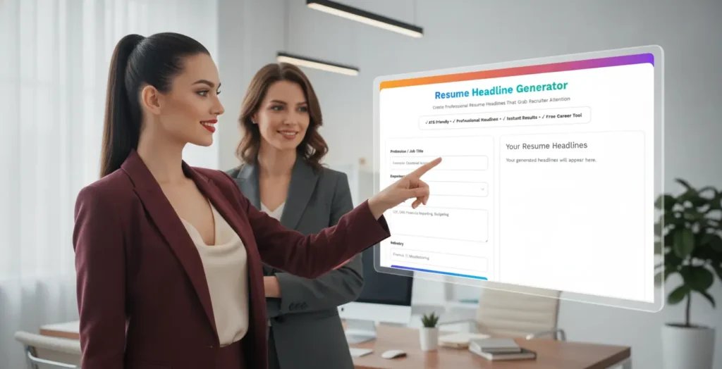 Resume Headline Generator 3 resume headline generator
