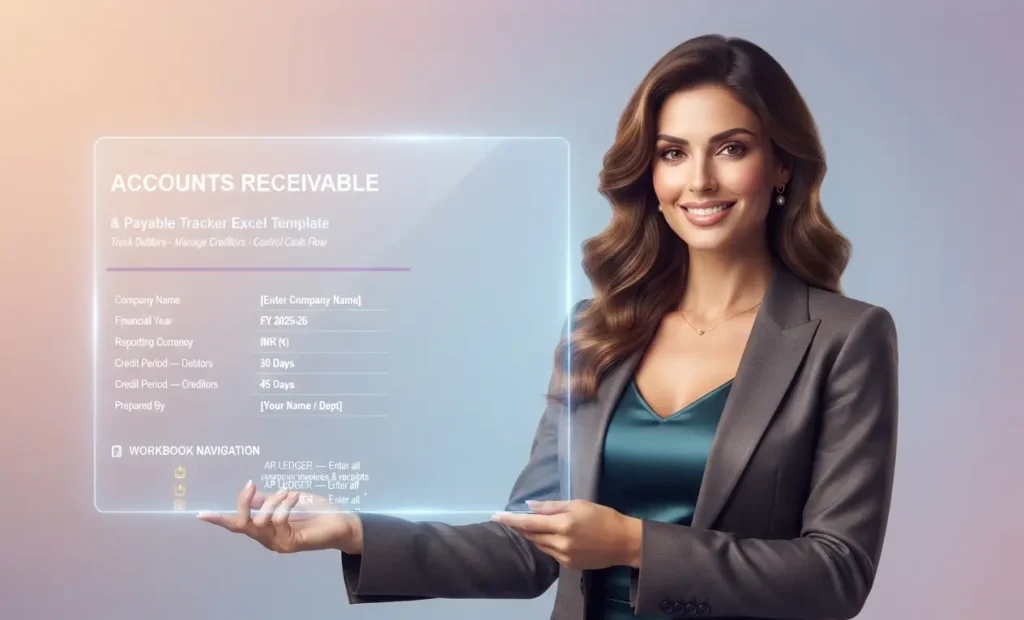 Accounts Receivable and Payable Tracker Excel Template – Free 1 whats included in this accounts receivable accounts payable tracker excel template