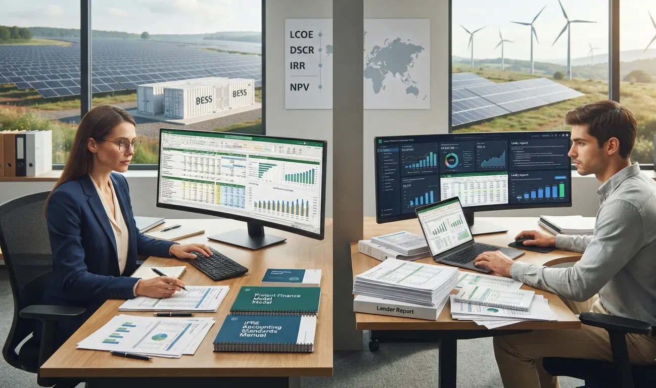 AI for renewable energy accounting where AI helps in SPV project finance