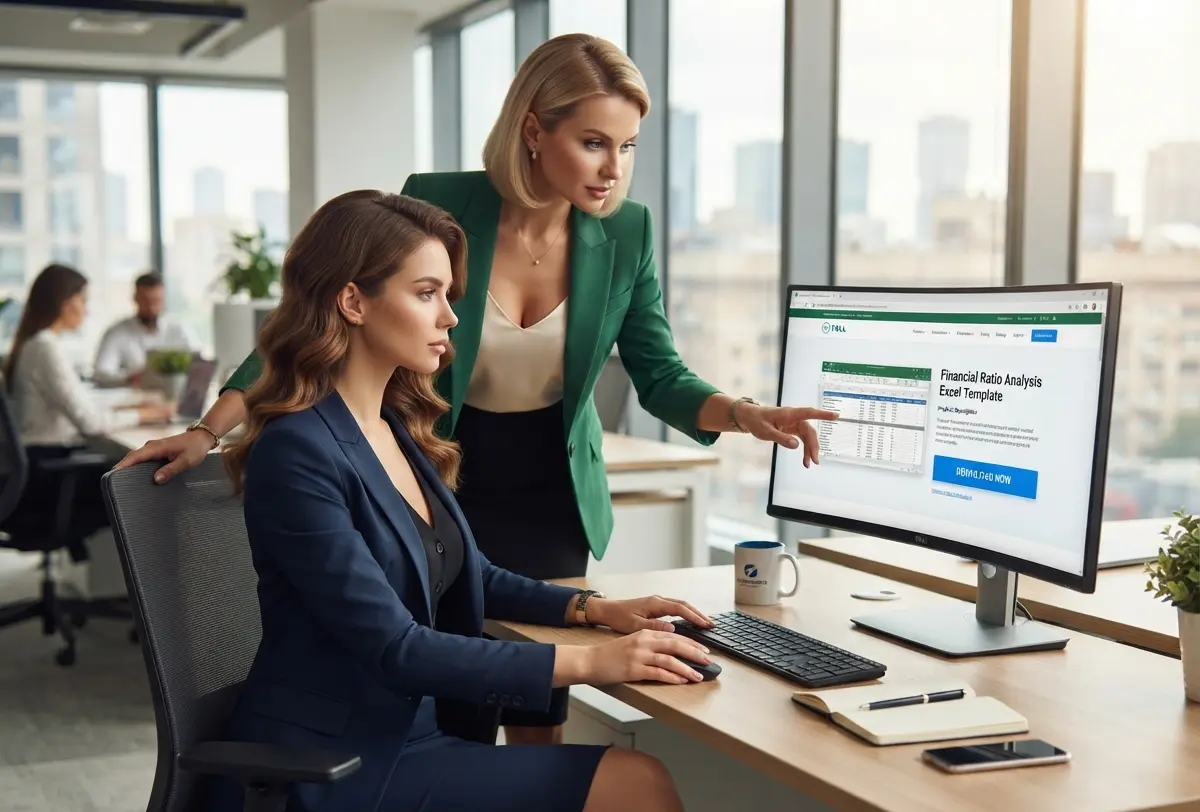 download financial ratio excel template