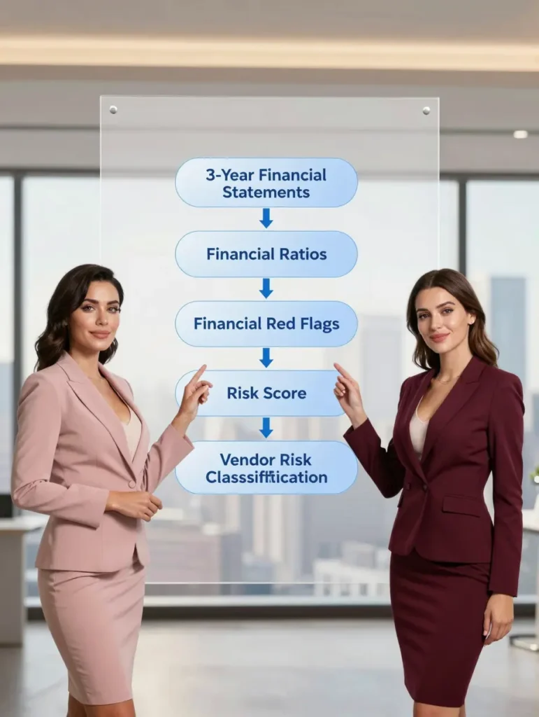 Vendor Financial Due Diligence Excel Template 5 how the vendor risk assessment template works