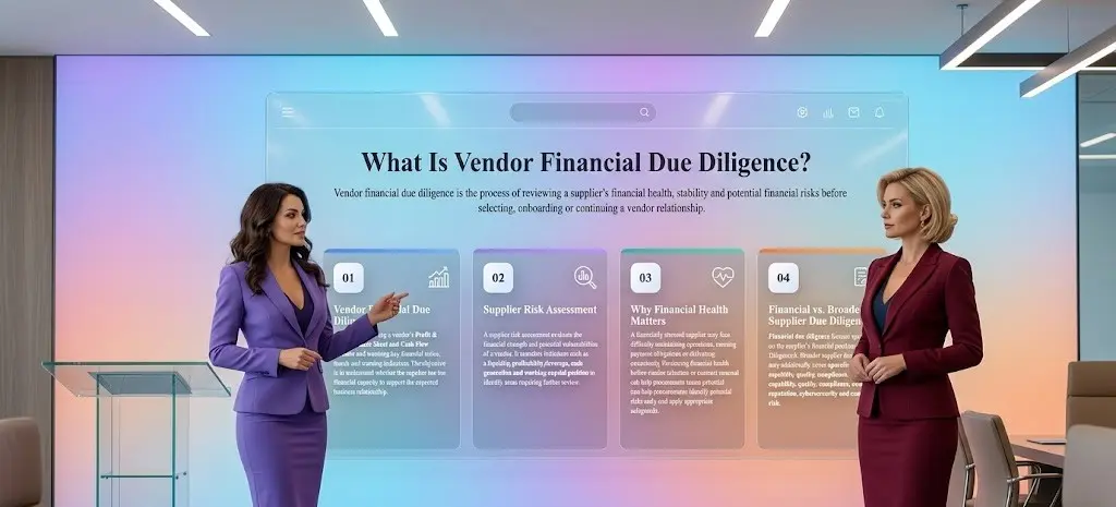 Vendor Financial Due Diligence Excel Template 3 what is vendor financial due diligence