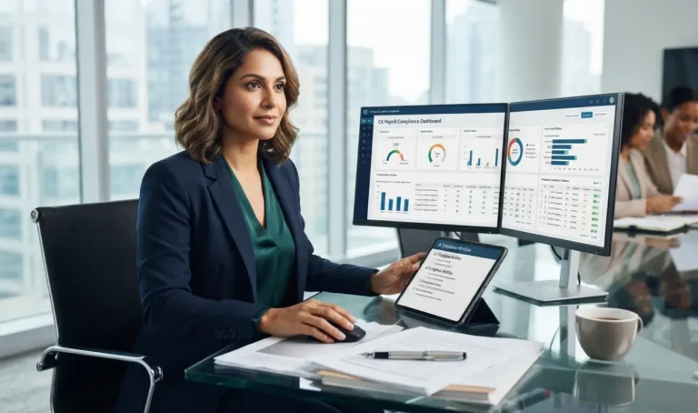 AI for payroll processing and compliance in India with PF, ESI and Professional Tax workflow