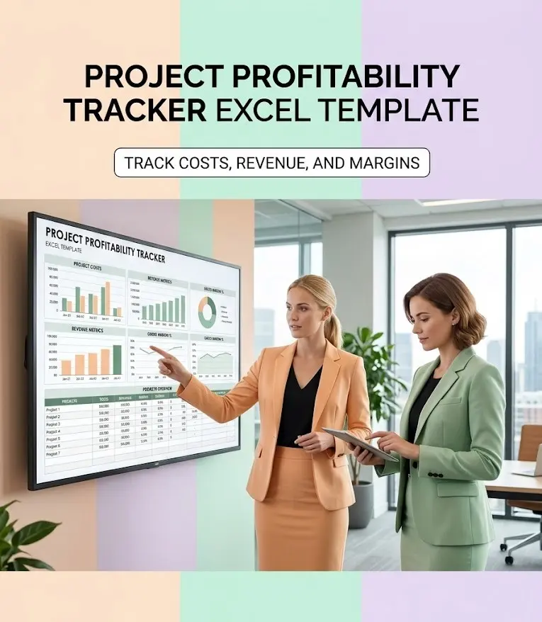 download the project profitability tracker excel template