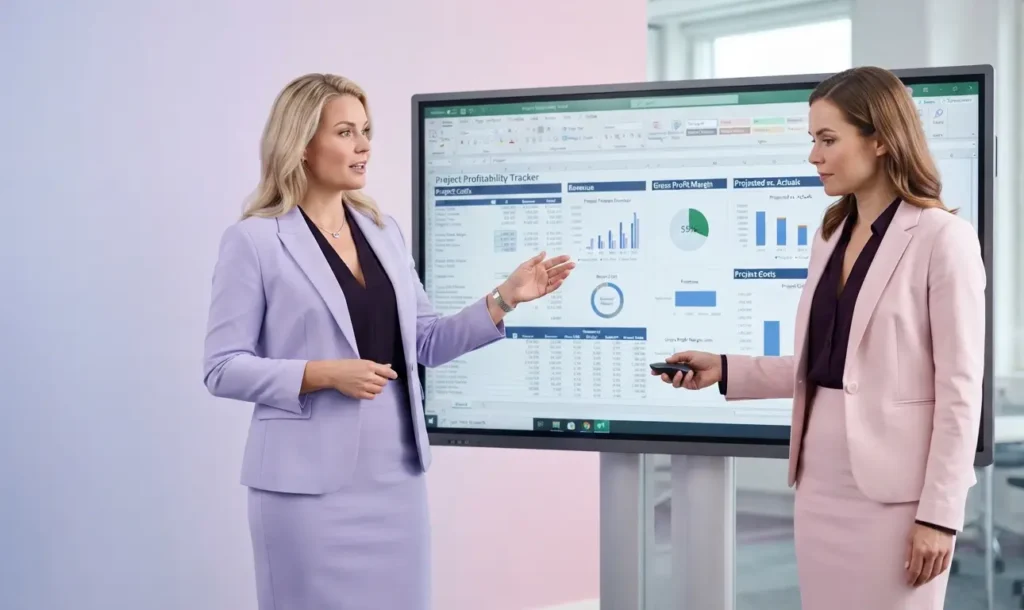project profitability excel template free download