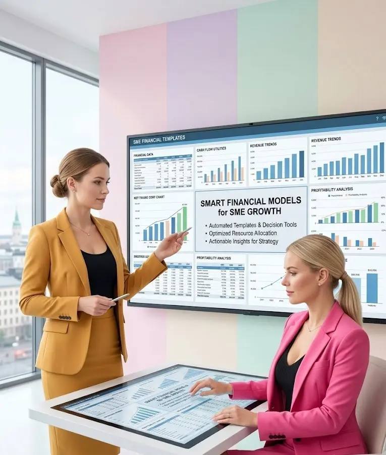 sme financial excel templates utilities make vs buy