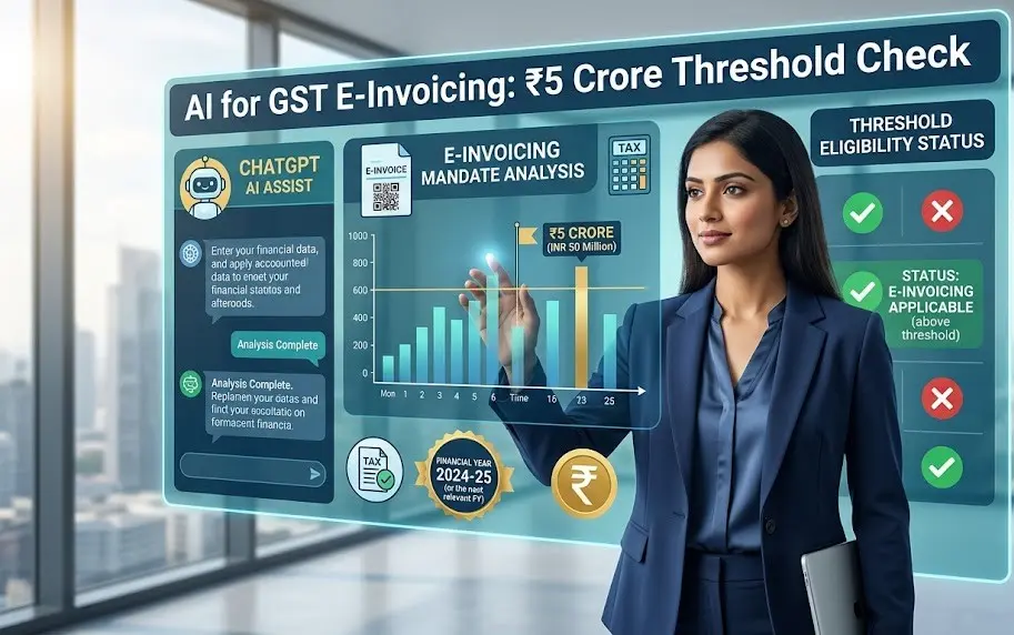 AI for GST e-invoicing showing common compliance and implementation mistakes