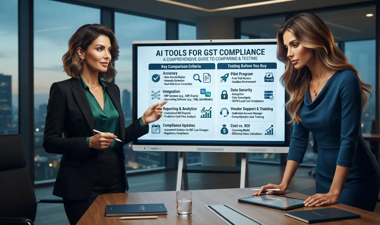AI Tools for GST Compliance – Compare and Test GST Automation Software Before Buying